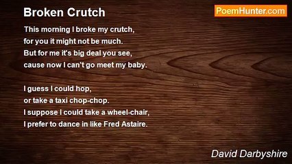 David Darbyshire - Broken Crutch