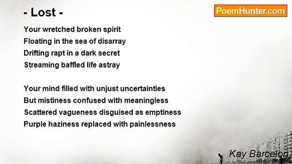 Kay Barcelon - - Lost -