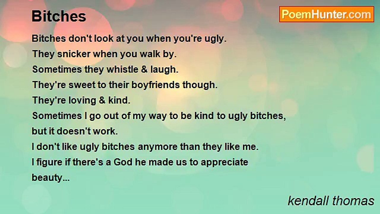 kendall thomas - Bitches