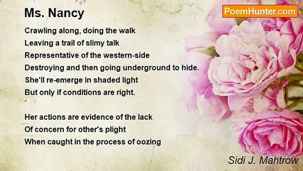 Sidi J. Mahtrow - Ms. Nancy