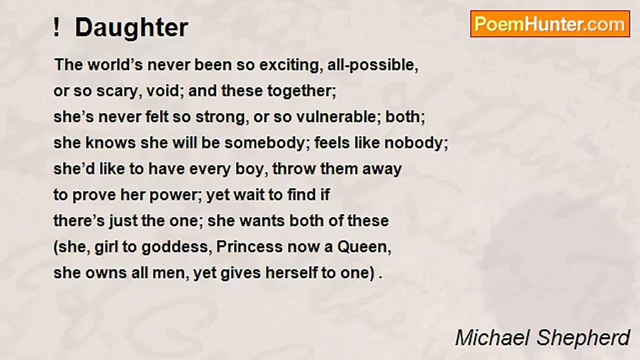 Michael Shepherd - !  Daughter