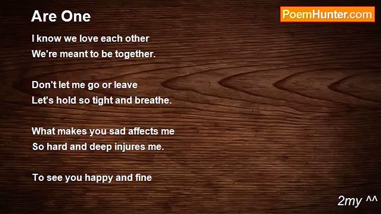 2my ^^ - Are One