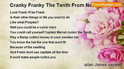 allan James saywell - Cranky Franky The Tenth From New York