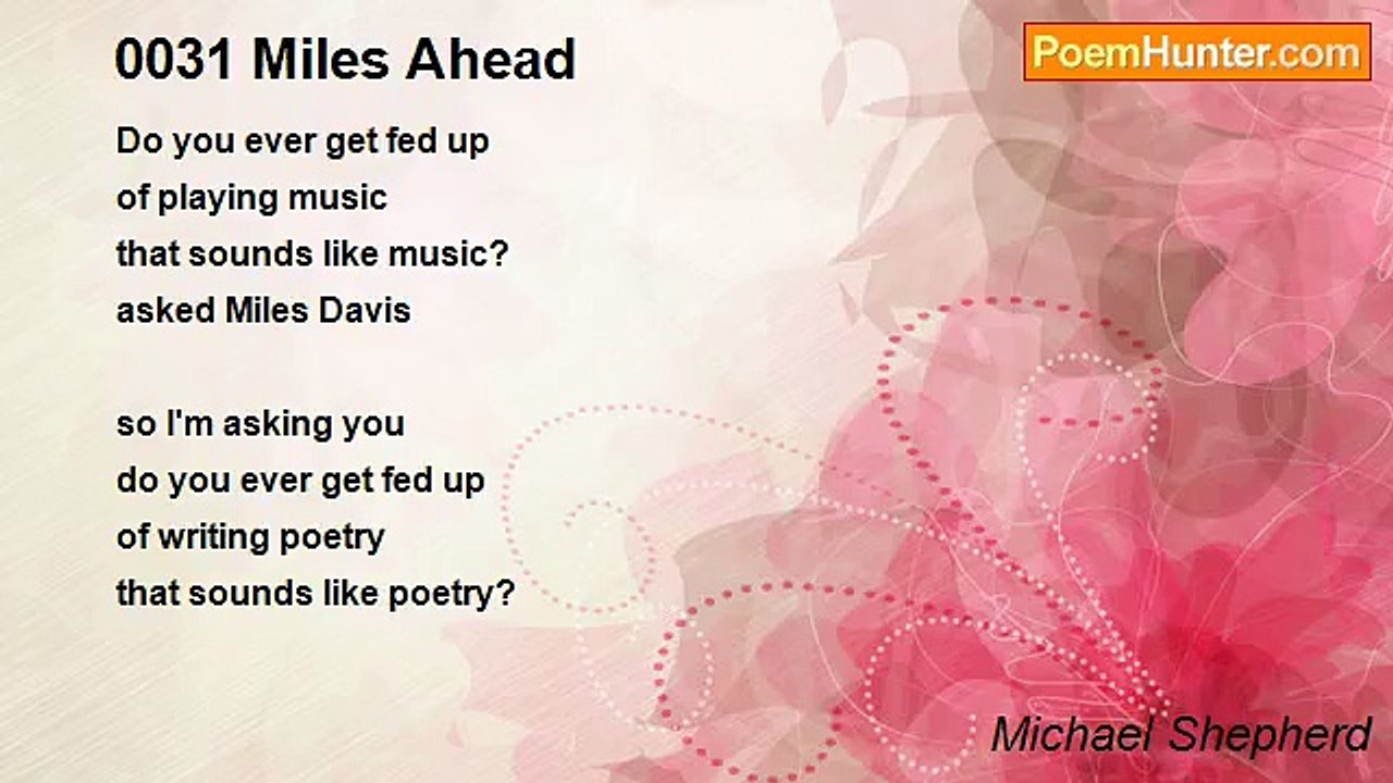 Michael Shepherd - 0031 Miles Ahead