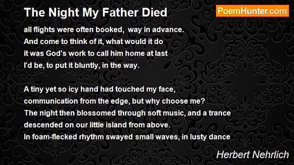 Herbert Nehrlich - The Night My Father Died