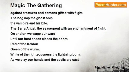 Heather Kemper - Magic The Gathering