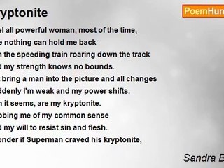 Sandra Brennan - Kryptonite