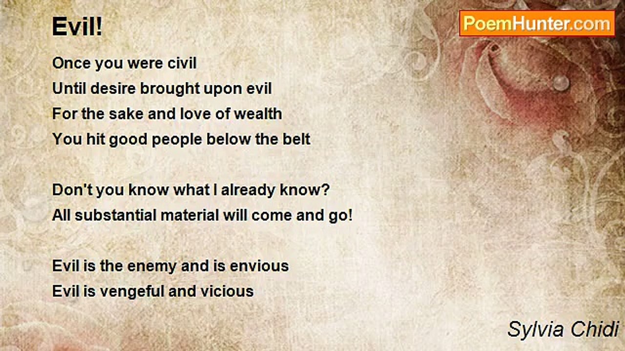 Sylvia Chidi - Evil!