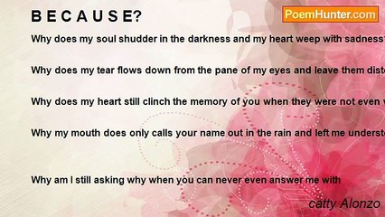 catty Alonzo - B E C A U S E?