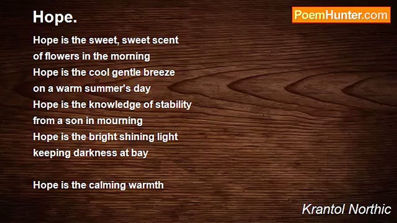 Krantol Northic - Hope.