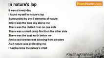 Kavitha Krishnamurthy - In nature's lap