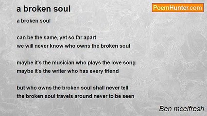 Ben McElfresh - A Broken Soul 😢