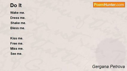Gergana Petrova - Do It