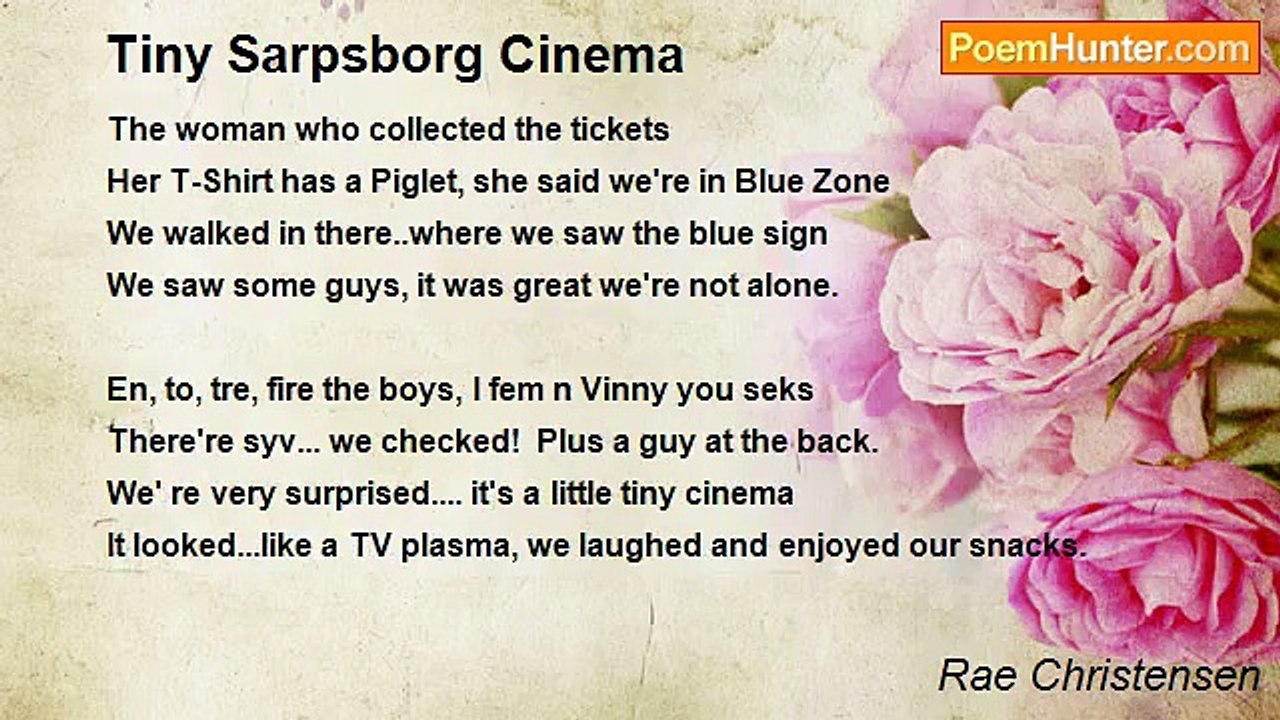 Rae Christensen - Tiny Sarpsborg Cinema