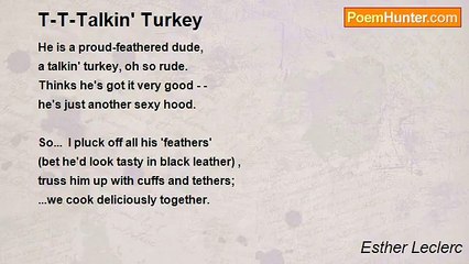 Esther Leclerc - T-T-Talkin' Turkey