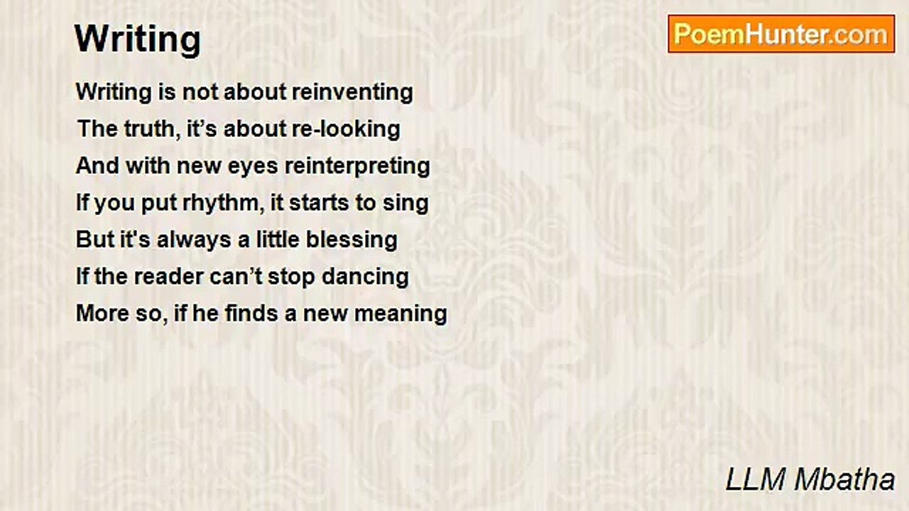 LLM Mbatha - Writing