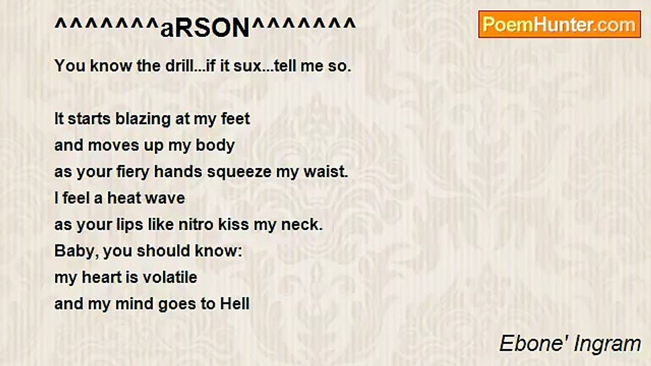 Ebone' Ingram - ^^^^^^^aRSON^^^^^^^