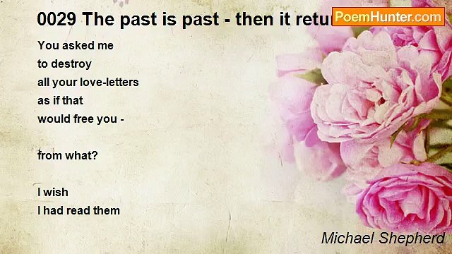 Michael Shepherd - 0029 The past is past - then it returns