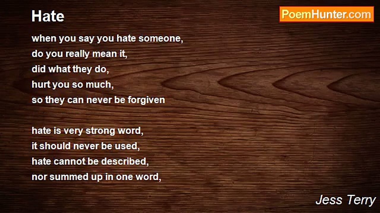 Jess Terry - Hate