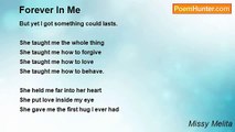 Missy Melita - Forever In Me