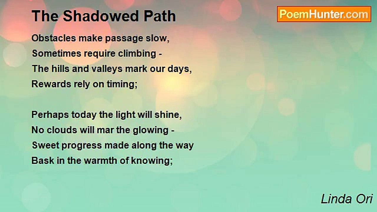 Linda Ori - The Shadowed Path