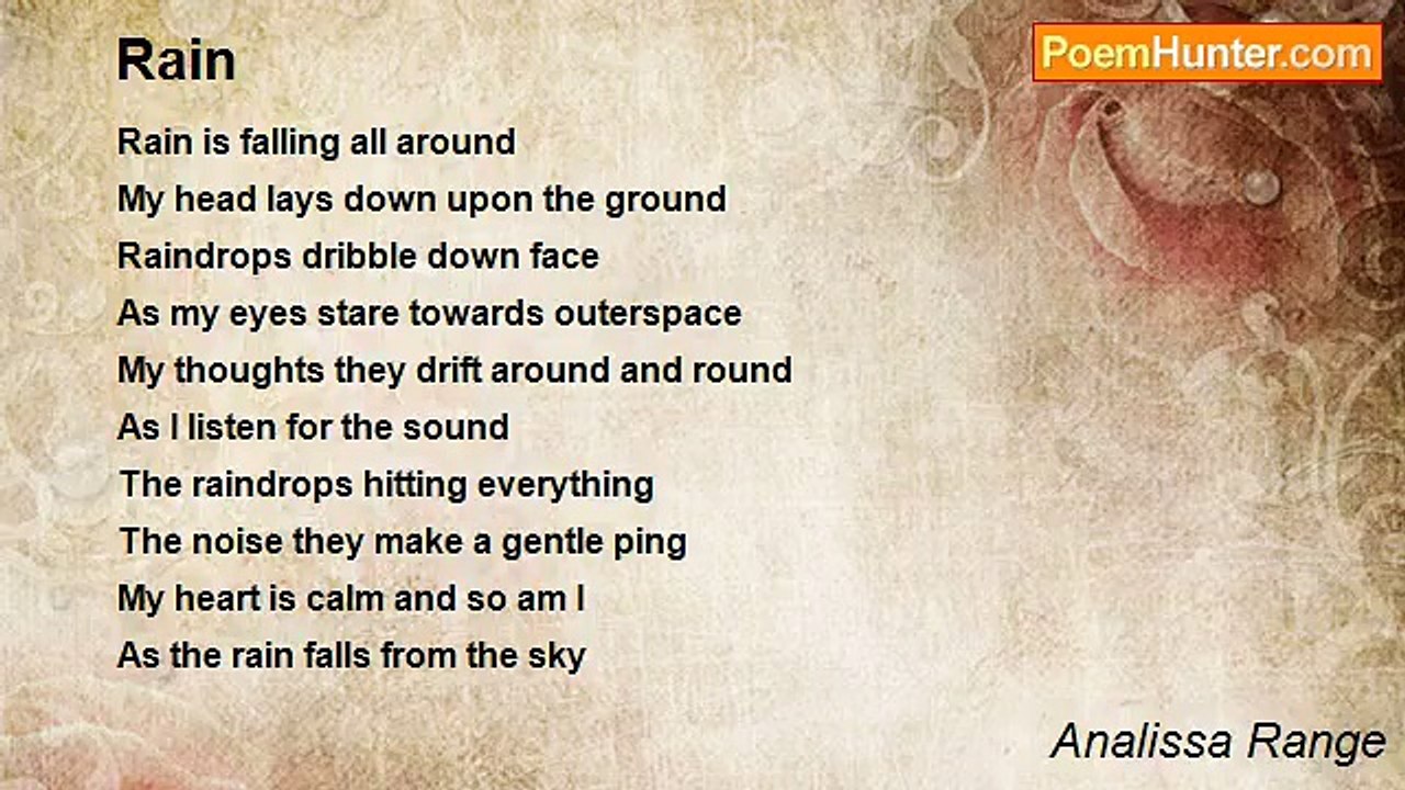 Analissa Range - Rain