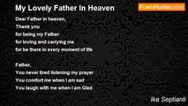 Ika Septianti - My Lovely Father In Heaven
