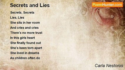 Carla Nestoros - Secrets and Lies