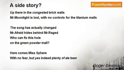 Roger Bewman - A side story?