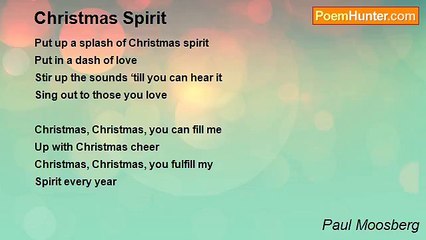 Paul Moosberg - Christmas Spirit