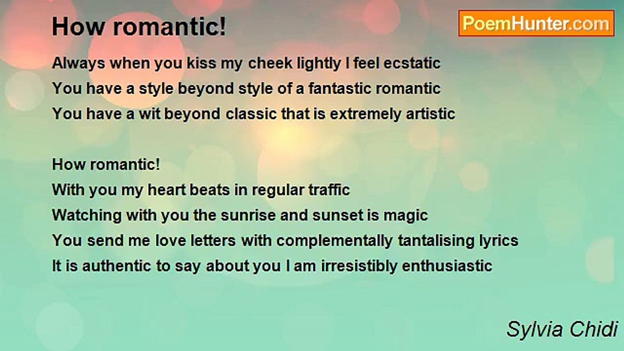 Sylvia Chidi - How romantic!