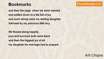 Arti Chopra - Bookmarks