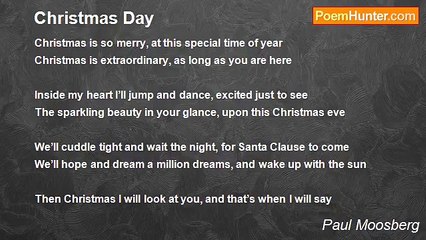 Paul Moosberg - Christmas Day