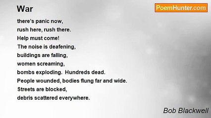 Bob Blackwell - War