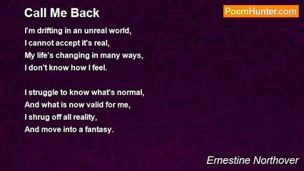 Ernestine Northover - Call Me Back