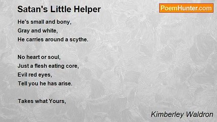 Kimberley Waldron - Satan's Little Helper