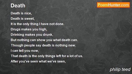 philip teed - Death
