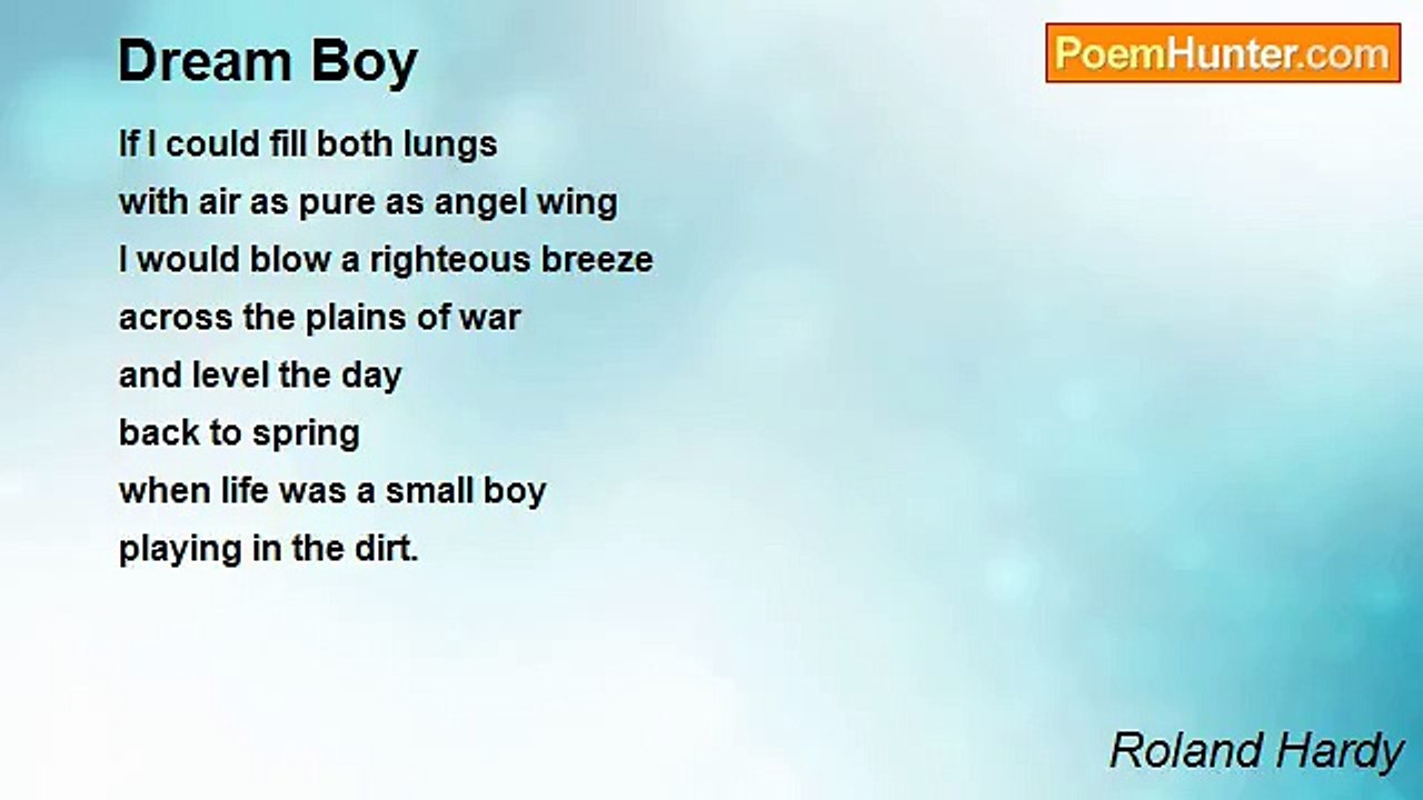 Roland Hardy - Dream Boy
