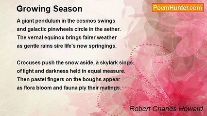 Robert Charles Howard - Growing Season