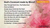 Patricia Martin - God's Covenant made by Blood! ! !