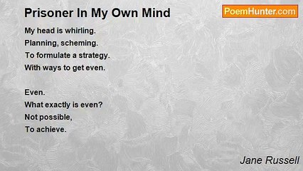 Jane Russell - Prisoner In My Own Mind