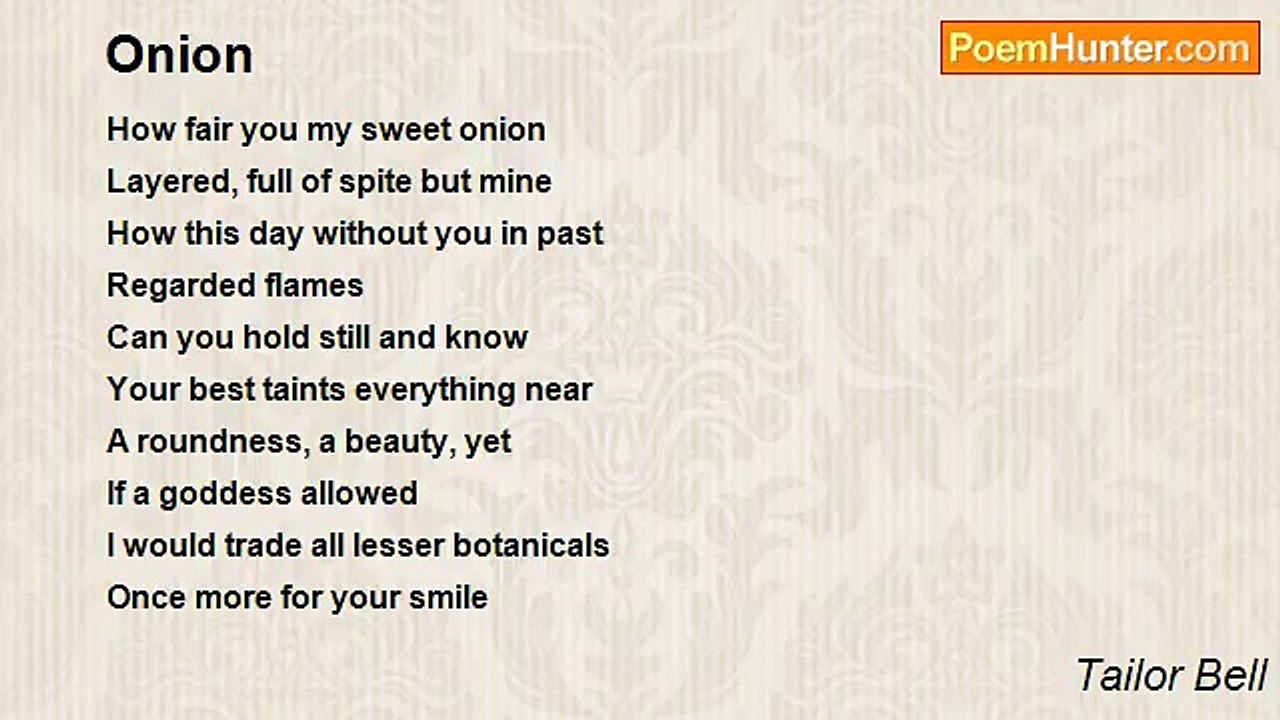 Tailor Bell - Onion