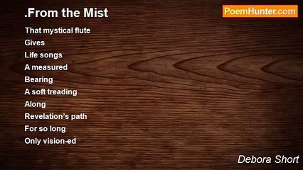 Debora Short - .From the Mist
