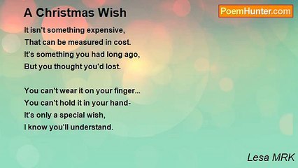 Lesa MRK - A Christmas Wish