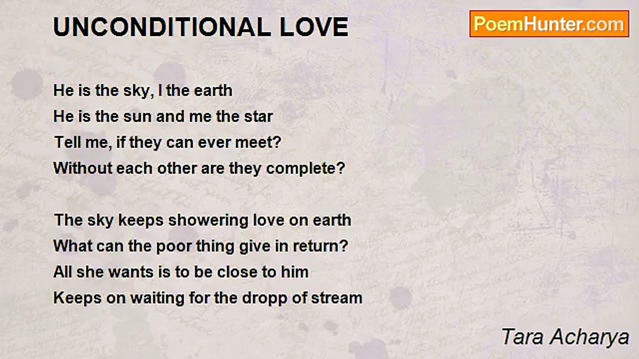 Tara Acharya - UNCONDITIONAL LOVE