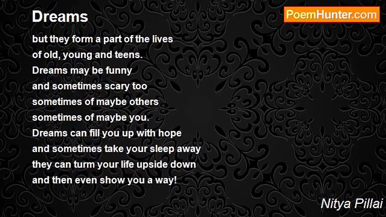 Nitya Pillai - Dreams