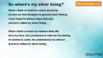 Nitya Pillai - So where's my silver lining?