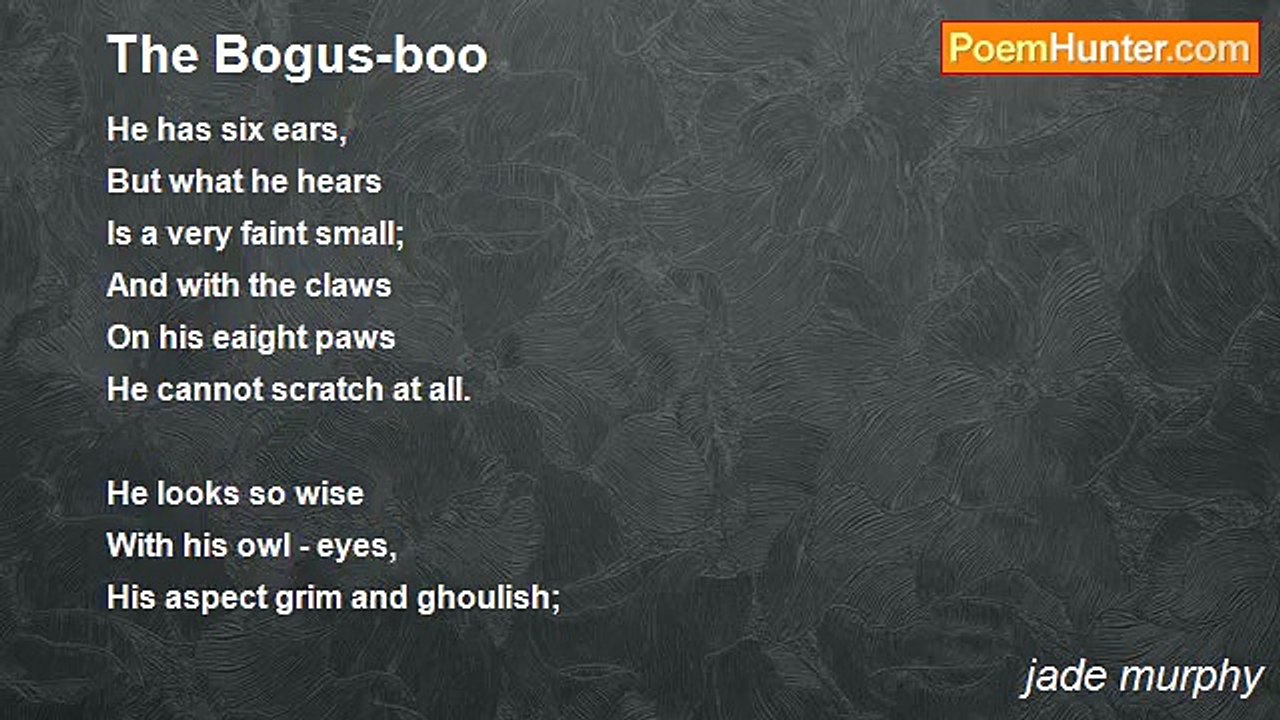 jade murphy - The Bogus-boo