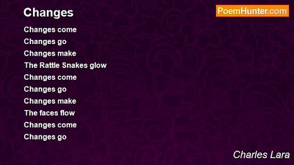 Charles Lara - Changes