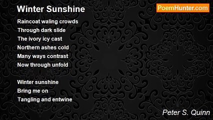 Peter S. Quinn - Winter Sunshine